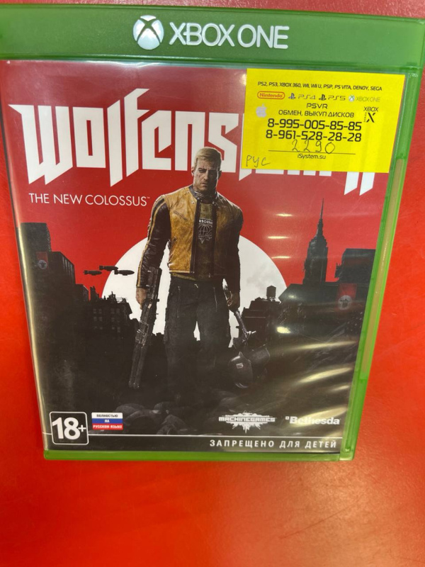 Игра Xbox Wolfenstein 2