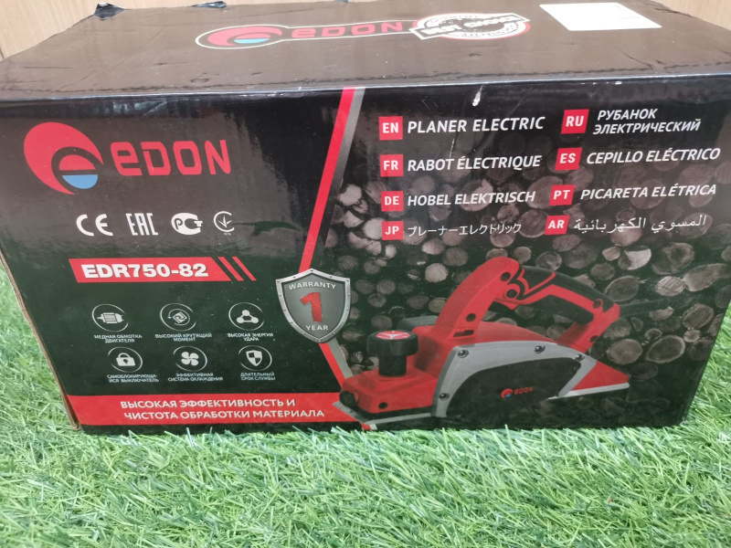 Электрорубанок Edon EDR750-82