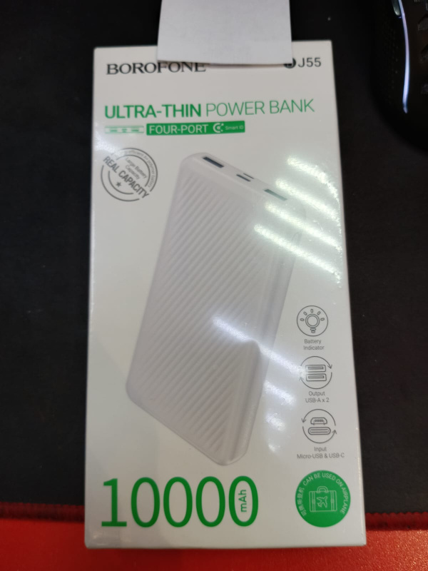 Внешний аккумулятор . Borofone BJ55, 10000мАч