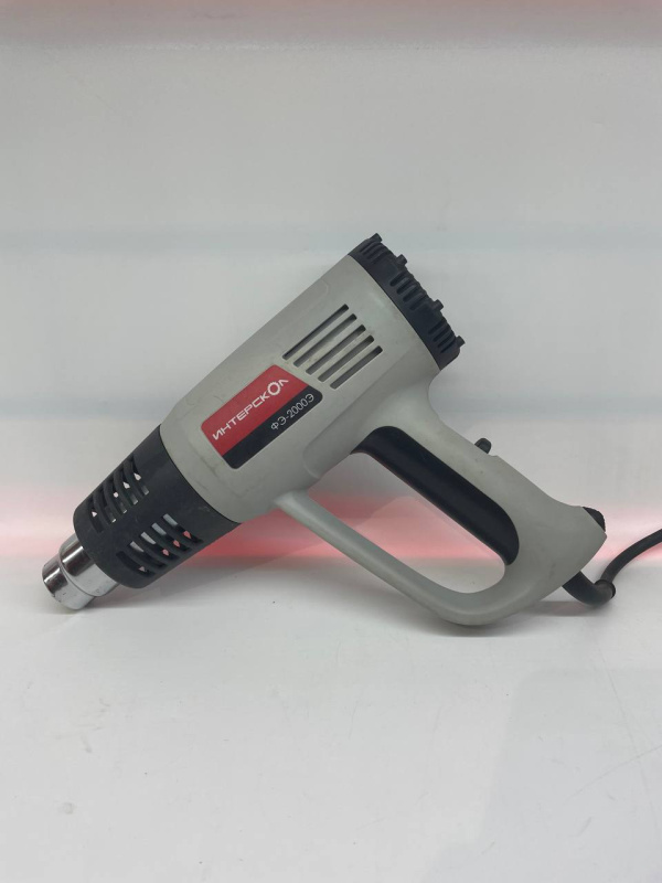 Строительный фен Интерскол ФЭ-2000э