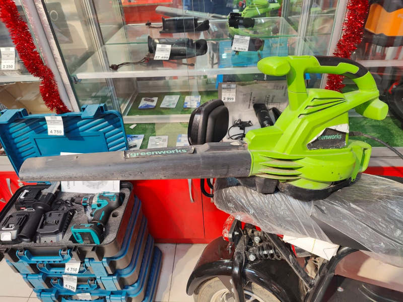 Воздуходувки greenworks 2800W