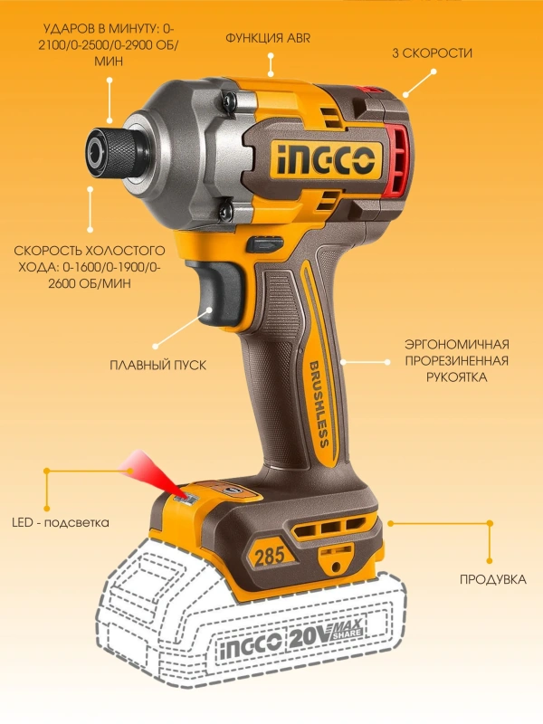 Набор электроинструмента Incco M12