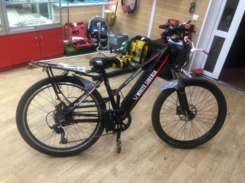 Электровелосипед WHITE SIBERIA Camry Light 500 W