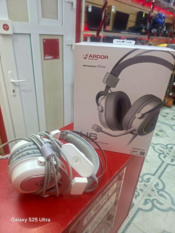 Наушники Ardor Gaming H6 Белые