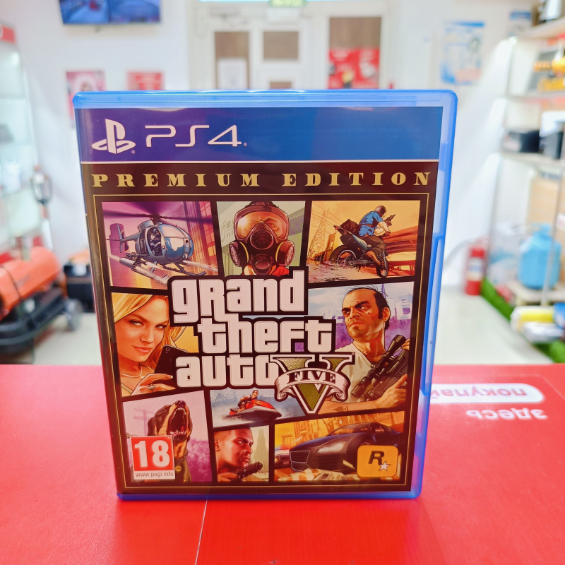 Игра PlayStation GTA 5 Premium Edition