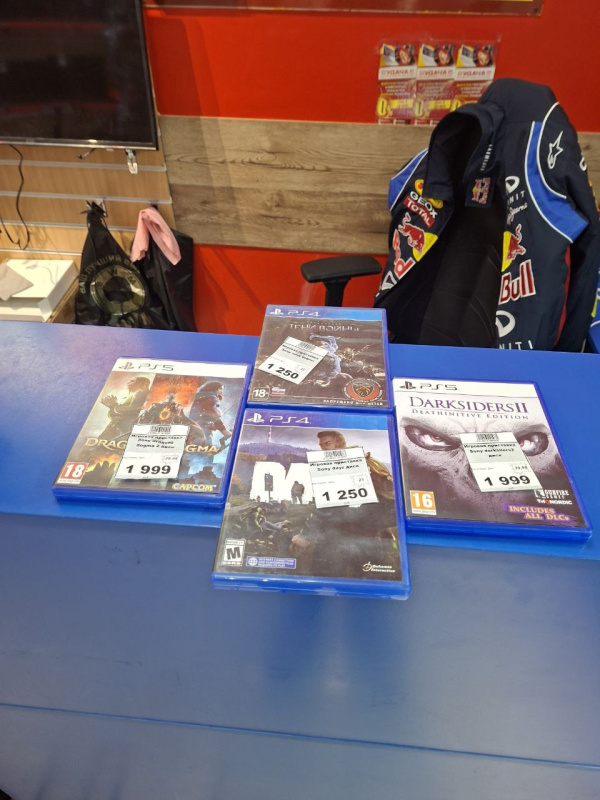 Игровая приставка Sony darksilers2 диск