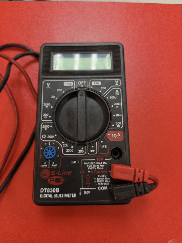 Мультиметр S-Line DT-830B