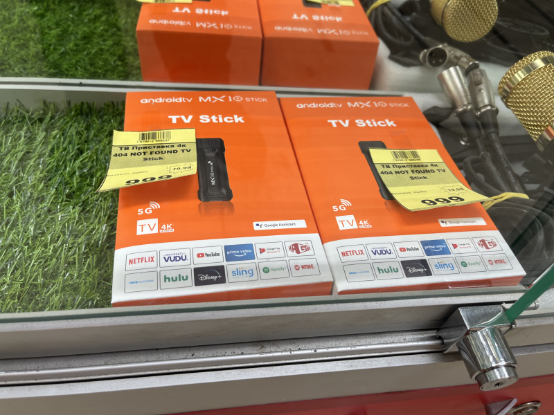 ТВ Приставка 4к 404 NOT FOUND TV Stick