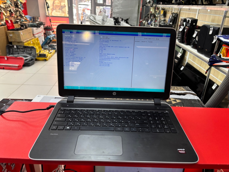 Ноутбук HP AMD A10-5745M