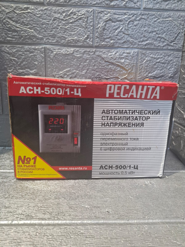 Стабилизатор напряжения - Ресанта ach 500/1-ц
