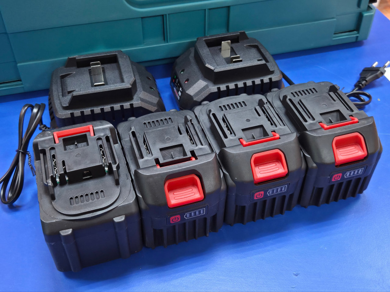 Набор электроинструмента Makita 5 В 1, 4 АКБ