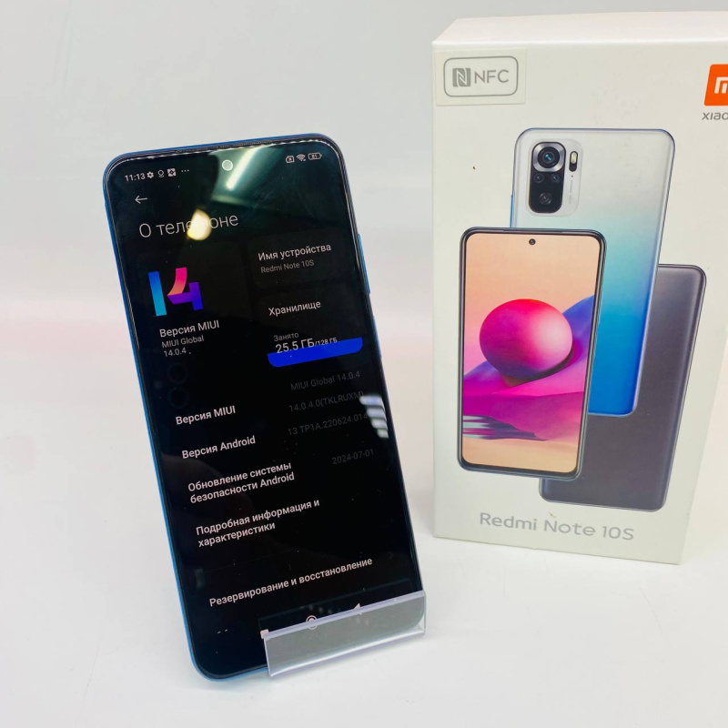 Мобильный телефон Xiaomi Redmi Note 10S