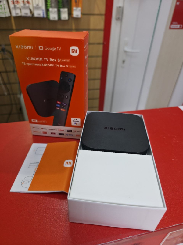 Смарт приставка Xiaomi TV Box S 2nd Gen