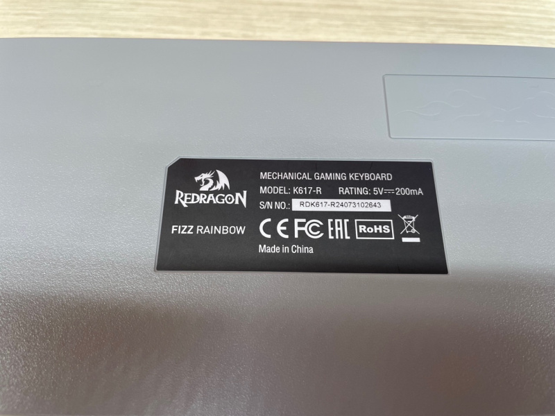 Клавиатура REDRAGON FIZZ K167 R