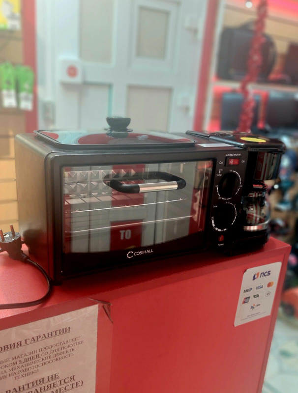 МИНИ-ПЕЧЬ 3 в 1 COSIHALL WT-168