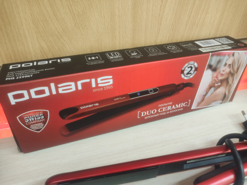 Электрощипцы Polaris PHS 2599KT